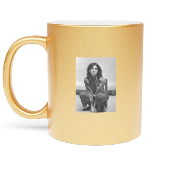 Discover Patti Smith vintage op Metallic Mugs vintage Metallic Mugs