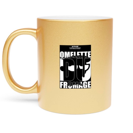 Discover OMELETTE DU FROMAGE Dexters Laboratory ™ Quote Metallic Mugs