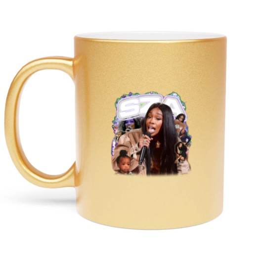 Discover SZA Woman Metallic Mugs / Men Metallic Mugs / Racerback Tank / Unisex Sweat / Unisex Metallic Mugs