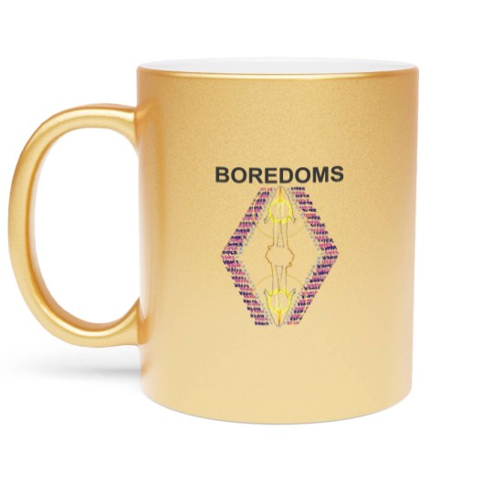 Discover boredoms super ae Metallic Mugs