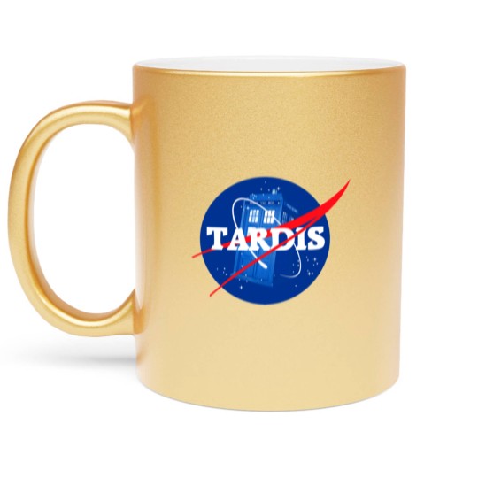 Discover Doctor Who Tardis Metallic Mugs