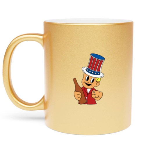 Discover Anchorman - Milk was a bad choice Metallic Mugs