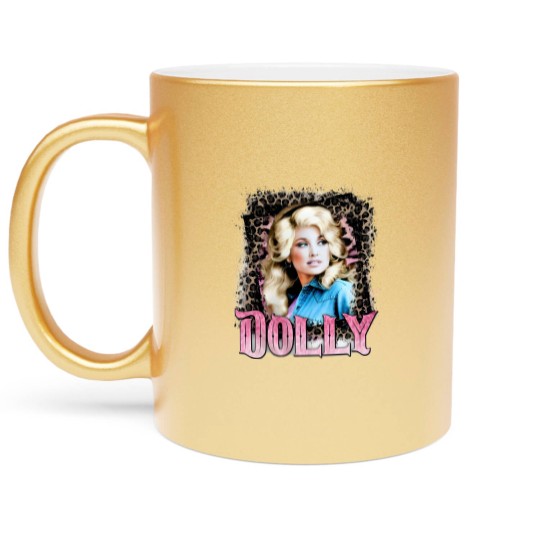 Discover Dolly Parton Metallic Mugs, Vintage Dolly Parton Metallic Mugs