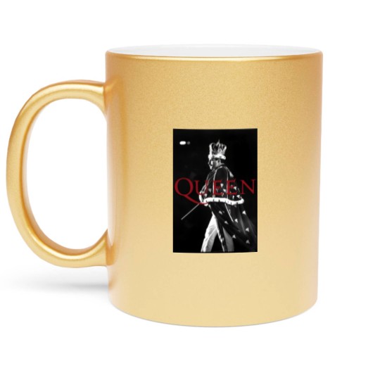 Discover Freddie Mercury Metallic Mugs, Queen Band Metallic Mugs