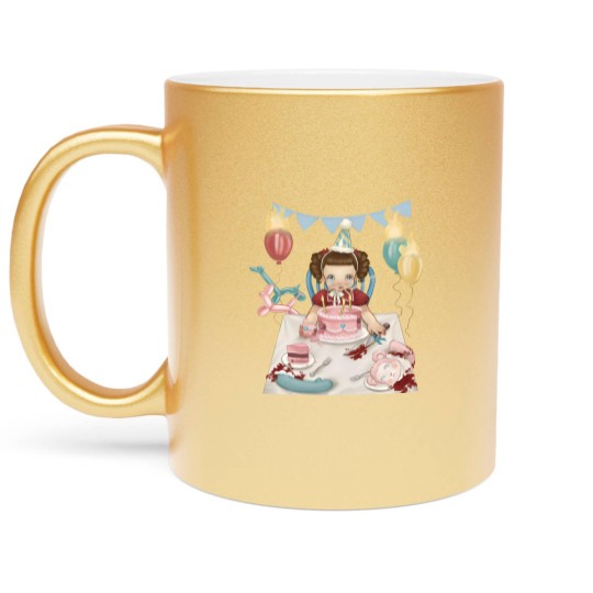 Discover Melanie Martinez Metallic Mugs - Music Unisex Metallic Mugs - American Singer Metallic Mugs