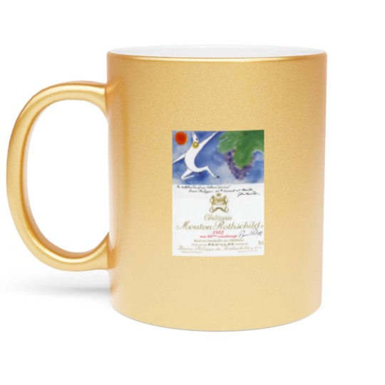 Discover Château Mouton Rothschild Classic Metallic Mugs Metallic Mugs