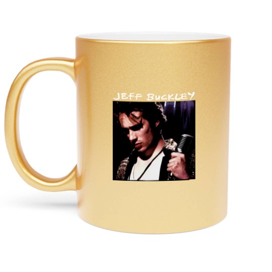 Discover Jeff Buckley Grace Music Metallic Mugs, Retro Style Jeff Buckley Metallic Mugs