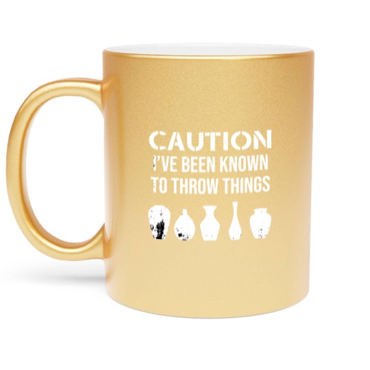 Discover Pottery Clay Ceramic Artist Ceramics Vintage Funny Pottery Metallic Mugs