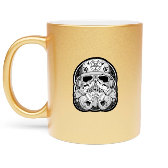Discover Zombie Stormtrooper Metallic Mugs