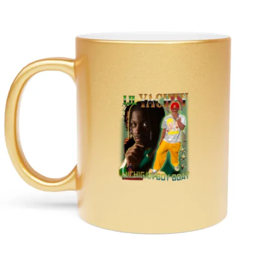 Discover LIL Yachty Michigan Boy Boat Metallic Mugs