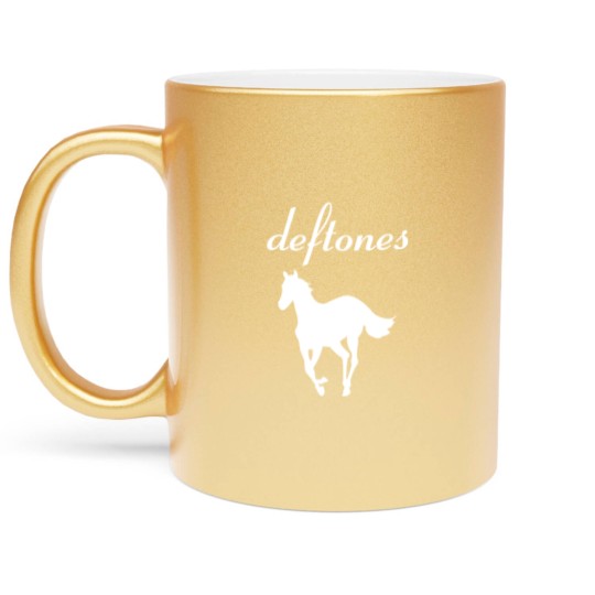 Discover White Pony Vintage Music Metallic Mugs