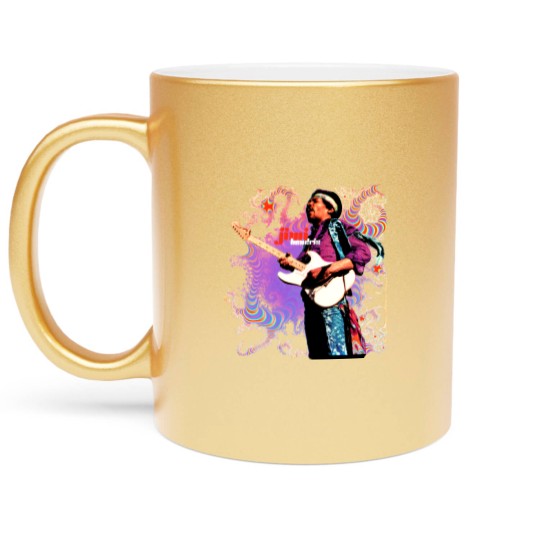 Discover Jimi Hendrix Metallic Mugs, Jimi Hendrix Vintage Metallic Mugs