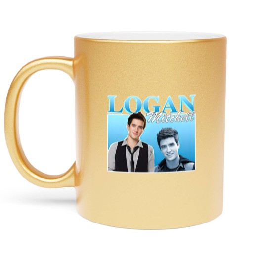 Discover Logan Mitchell, Logan Btr Metallic Mugs, Big Time Rush Concert Metallic Mugs