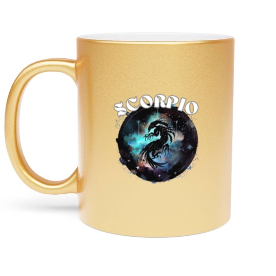 Discover Zodiac Scorpio Sign Classic Metallic Mugs