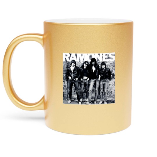Discover Ramones Unisex Metallic Mugs: 1st Album