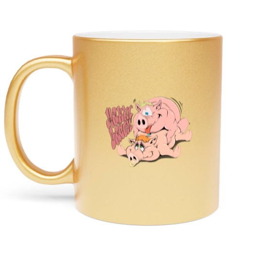 Discover Makin Bacon Relaxed Fit Metallic Mugs