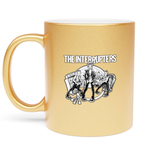 Discover The Interrupters Ska Punk Band Metallic Mugs