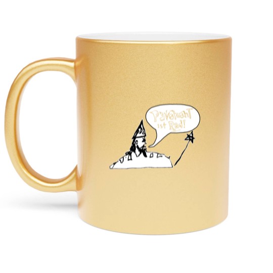 Discover Pavement Ist Rad - Out of Print Remaster Metallic Mugs
