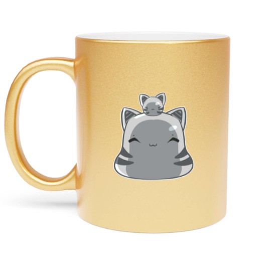 Discover Tabby largo and slime Metallic Mugs