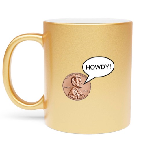 Discover RYAN TRAHAN, Penny Howdy Metallic Mugs