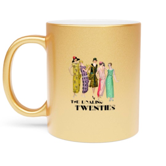 Discover The Roaring 20S Art Deco Fashion Metallic Mugs