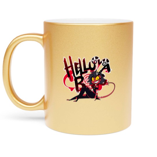 Discover Helluva Boss Millie Metallic Mugs
