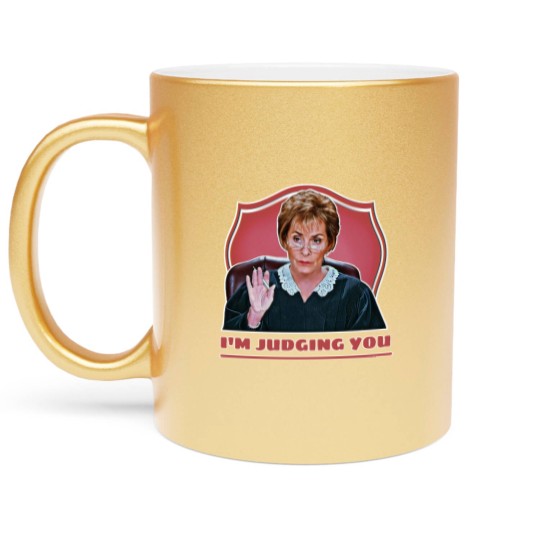 Discover Judge Judy - Judge Judy - Metallic Mugs