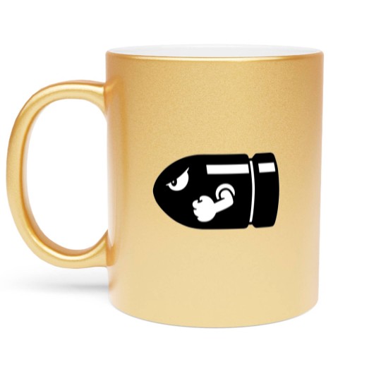 Discover Bullet bill Metallic Mugs