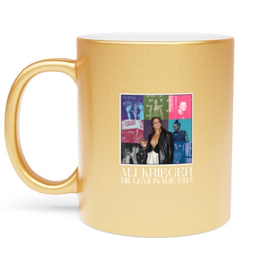 Discover Ali Krieger The Lemonade Era US Women Nation Team USWNT Soccer Metallic Mugs