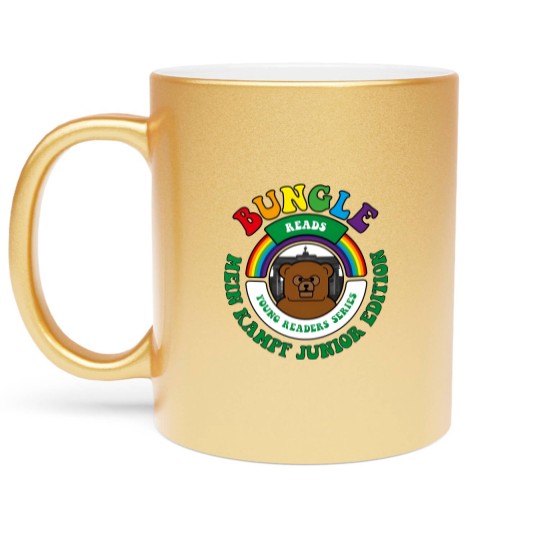 Discover Bungle reads… Mein Kampf Junior Edition - Parody Design - Metallic Mugs