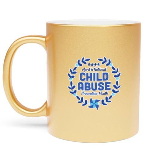 Discover Child abuse prevention Metallic Mugs