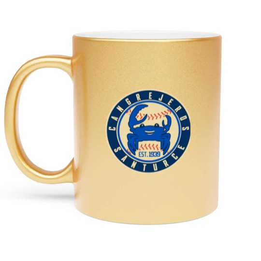 Discover Cangrejeros de Santurce Metallic Mugs