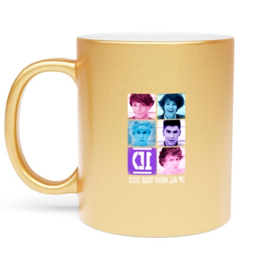 Discover One Direction Up All Night Tour 2012 Metallic Mugs