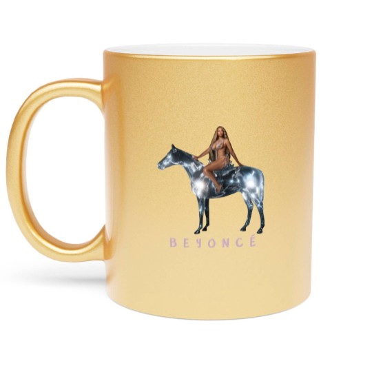 Discover Beyonce Hip Hop Rap Vintage 90s Metallic Mugs, Beyonc Metallic Mugs