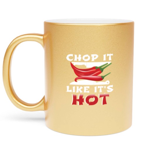 Discover Culinary Chef Cooking Kitchen Gift Metallic Mugs