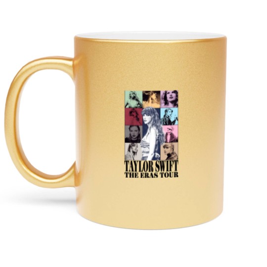 Discover Taylor Swiftian Merch Metallic Mugs, Back and Front Metallic Mugs