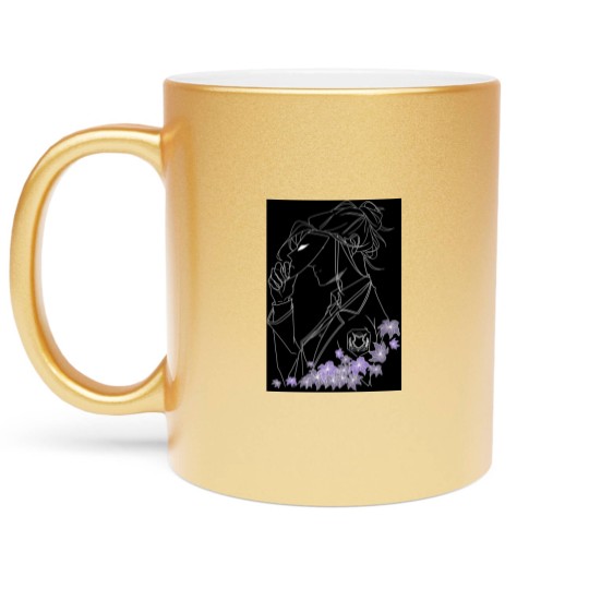 Discover Purple Hyacinth Metallic Mugs
