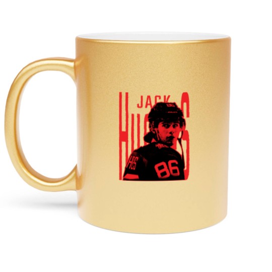 Discover Jack Hughes - Jack Hughes - Metallic Mugs