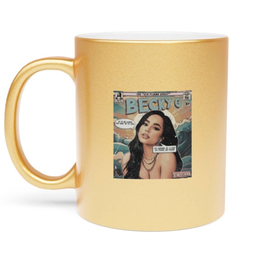 Discover Becky G Comic Metallic Mugs, 90S Vintage Merch Book Art