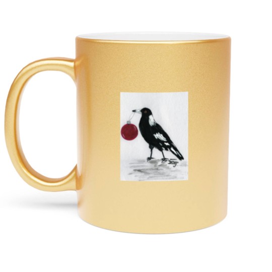 Discover Magpie Christmas  Classic Metallic Mugs