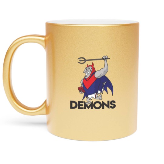 Discover Demons Melbourne Football Club - Metallic Mugs