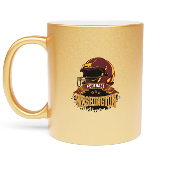 Discover Retro Washington Football Metallic Mugs, Vintage Washington Football Metallic Mugs