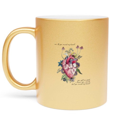 Discover Phoebe Bridgers Metallic Mugs - You Missed My Heart - Stranger in the Alps