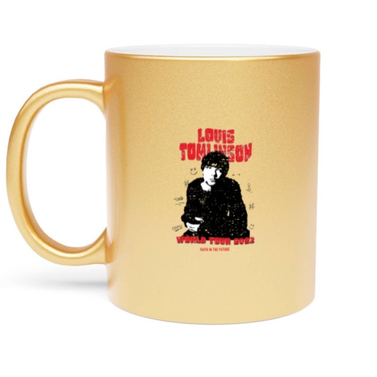 Discover Louis Tomlinson Metallic Mugs, Faith in the future world tour Metallic Mugs