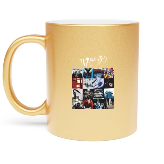 Discover U2 Achtung Baby Metallic Mugs Metallic Mugs Fan Gift Tour 2023 Classic