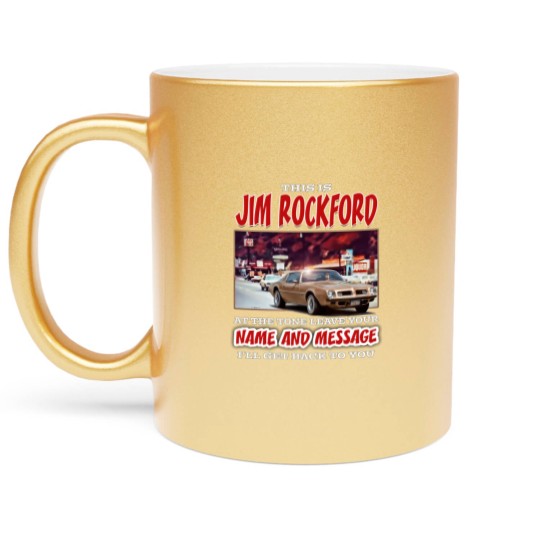 Discover The Rockford Files Metallic Mugs