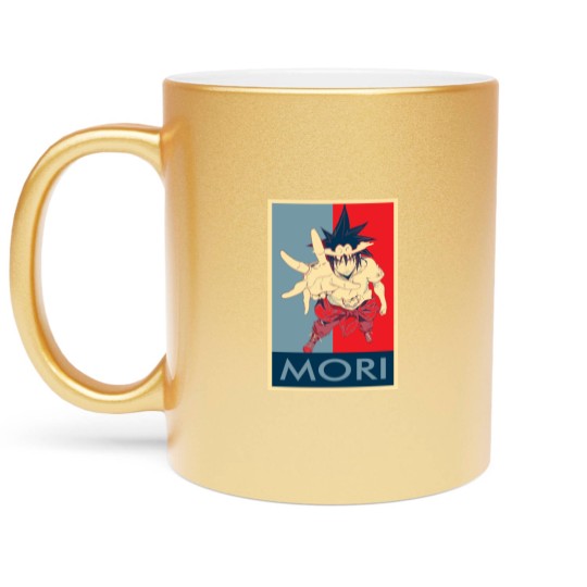 Discover Mori Jin - the God of Highschool anime - Jin Mori Metallic Mugs