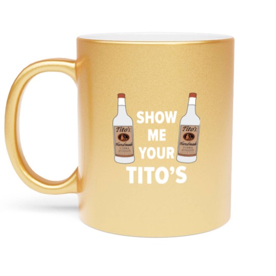 Discover TITOS Vodka Metallic Mugs - Tito Vodka Handmade Unisex