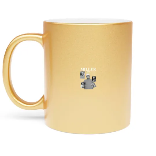 Discover macmiller Music Metallic Mugs K1, macmiller Music Pop Metallic Mugs, macmiller Concert 2023 Retro Unisex Gift Bootleg Metallic Mugs Mus3004DK