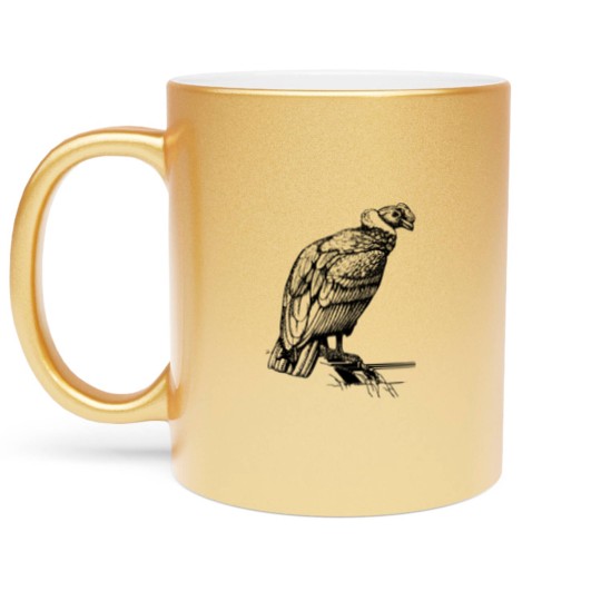 Discover condor vulture Metallic Mugs